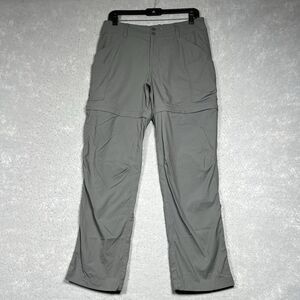 REI Cargo Pants Youth Girls Size XL 18 Gray Convertible Outdoor Hiking Nylon